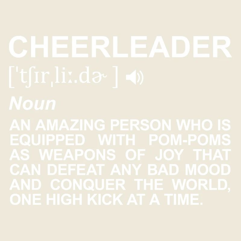 Cheerleader Begriffserklärung