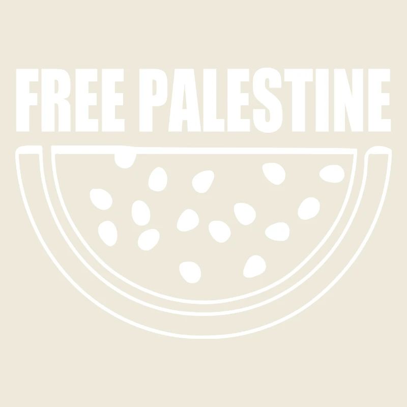 Free palestine melon pastèque