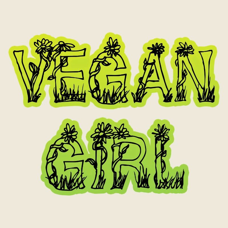 Veganes Mädchen