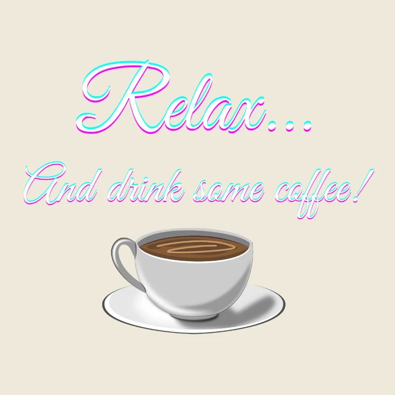 Relax... And drink some coffee!