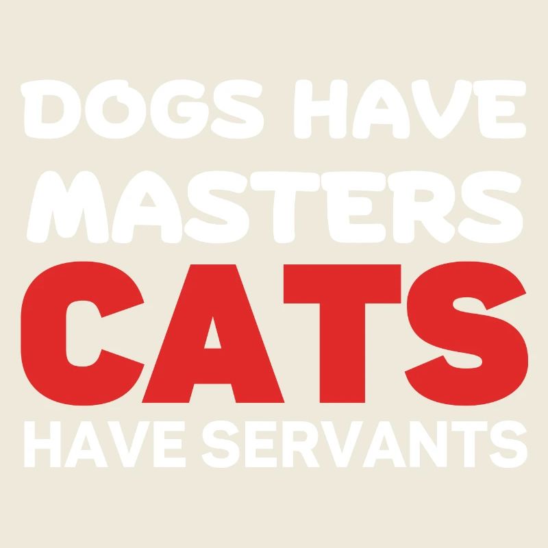 Cats have servants
