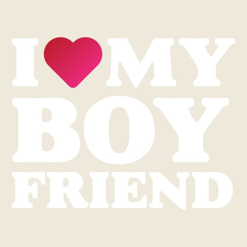 J’aime mon petit ami