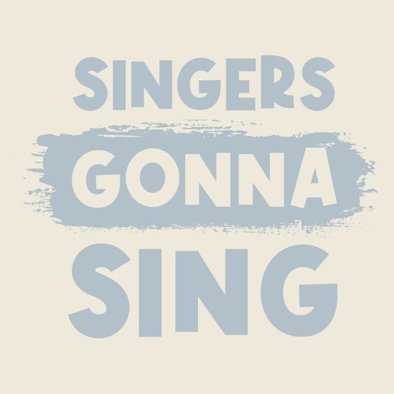 Les chanteurs vont chanter