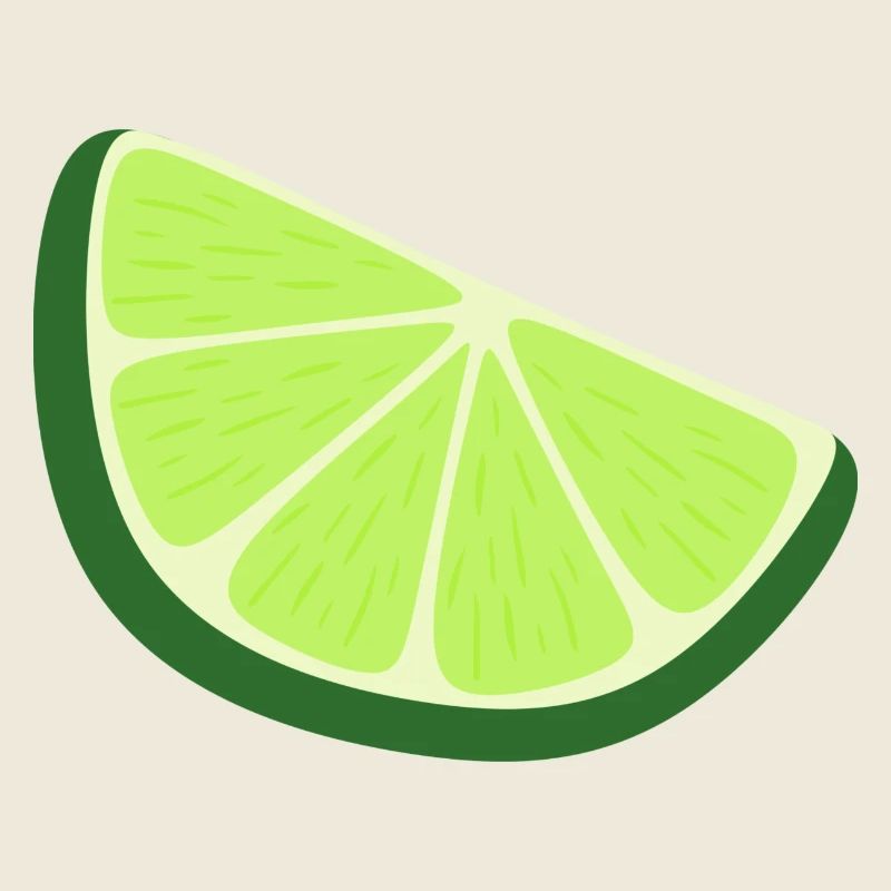 tranche de citron vert
