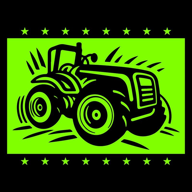 Tractor Farmer Farmer Icon