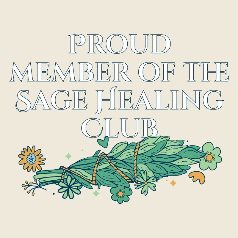 Fier membre du Sage Healing Club Smudge