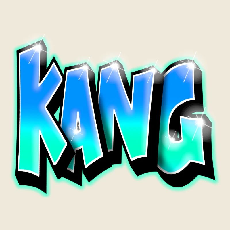 KANG GRAFFITI NAME PRINT