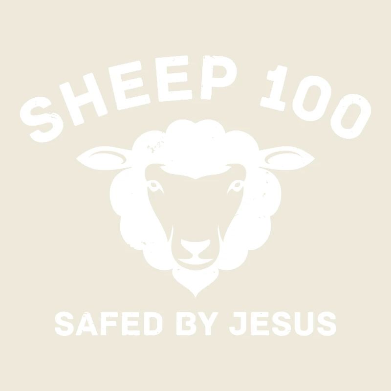SHEEP 100 SAFED BY JESUS