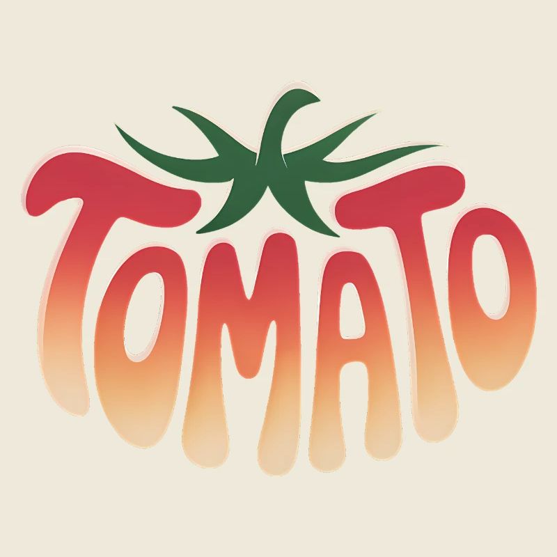 Tomate - Logo de légume cool