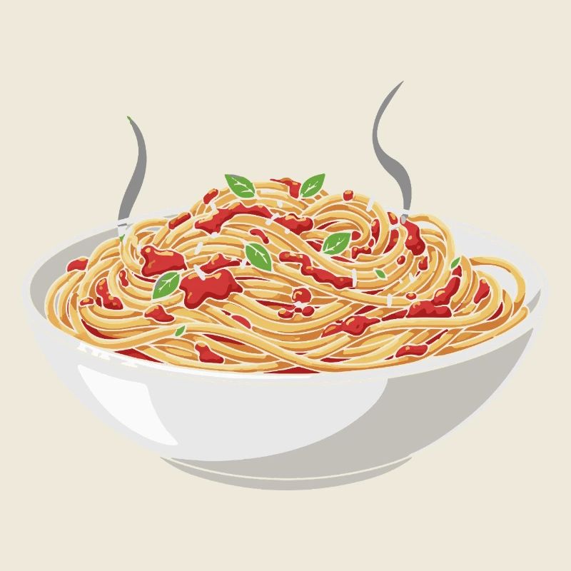 Spaghetti Dampftraum