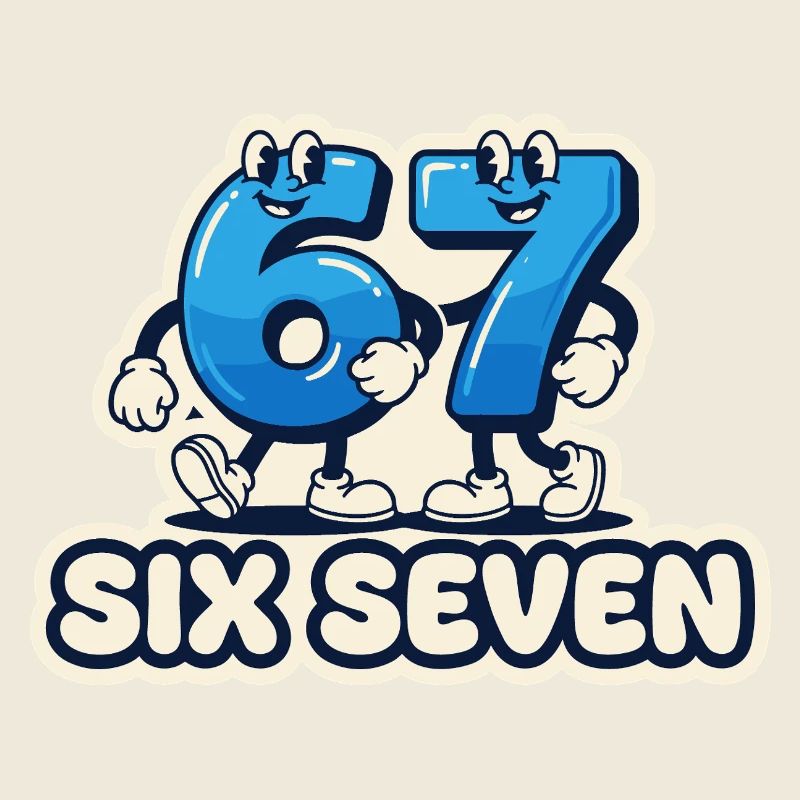 67 Meme Shirt – Sechs Sieben meme