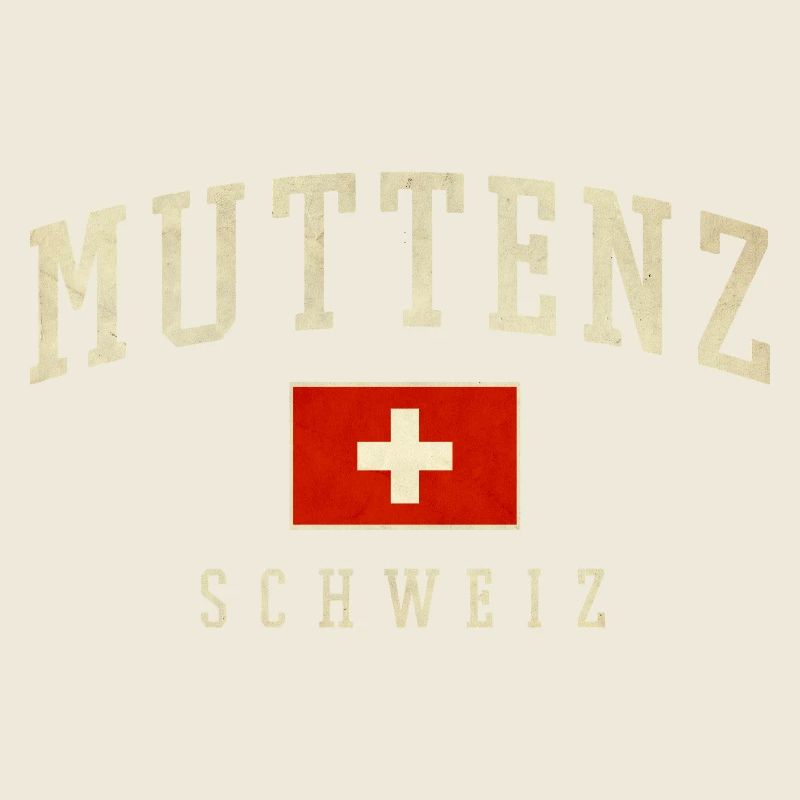 Muttenz Schweiz Vintage Emblem