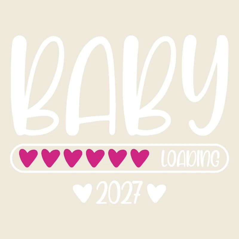 Baby 2027 loading heart loading bar