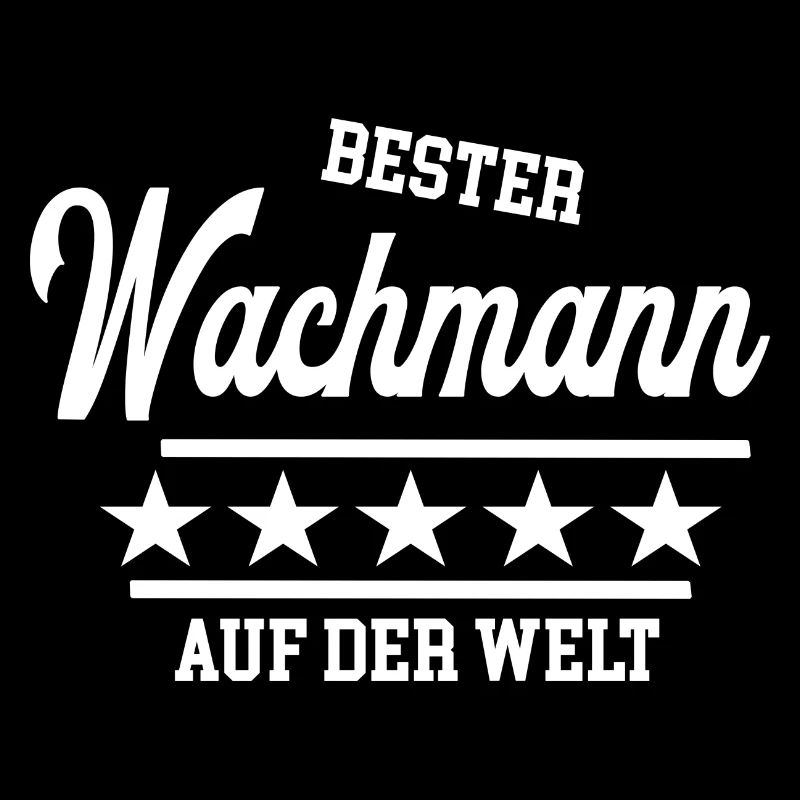 Bester Wachmann der Welt weltbester Meister Chef