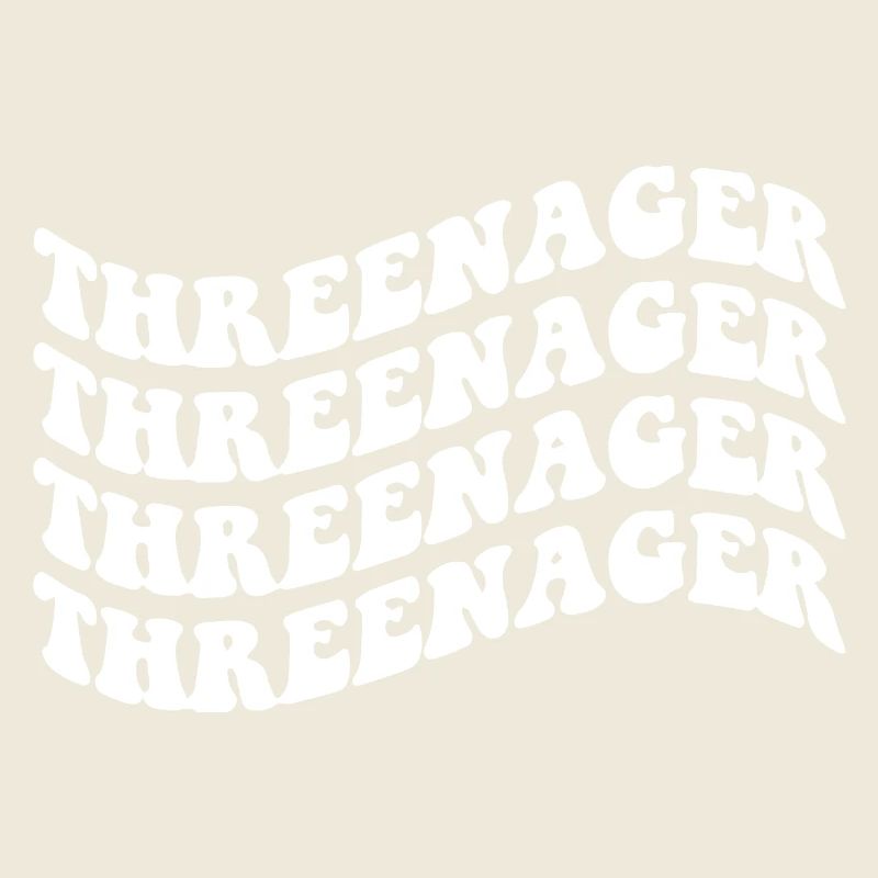 Threenager Toddler Third Three Year old Fun