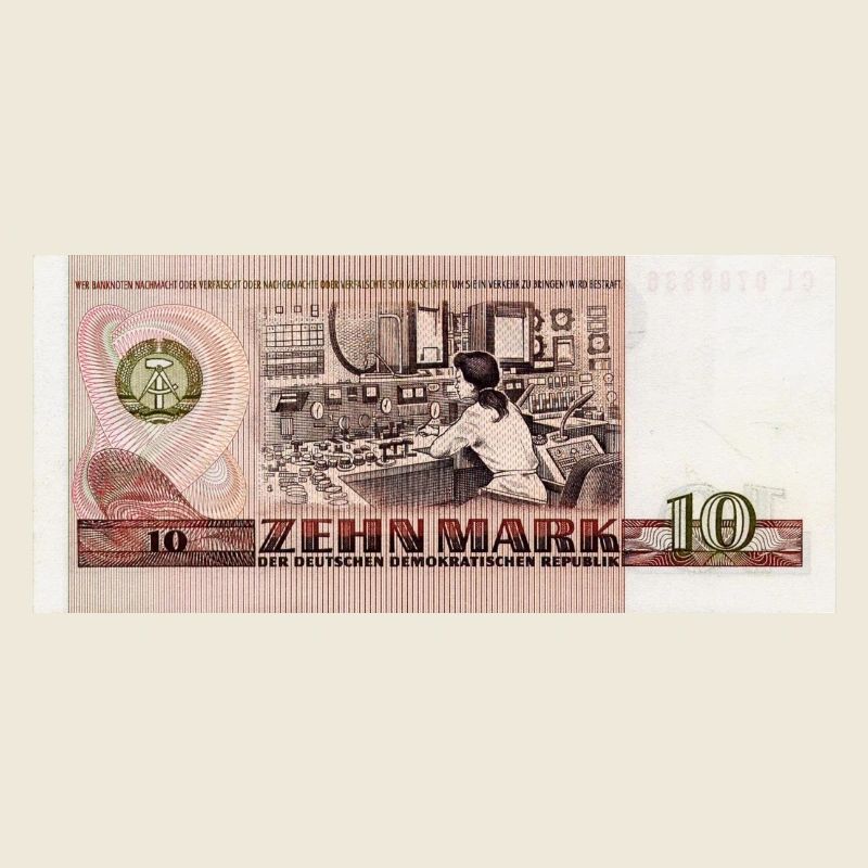 10 Markschein der DDR