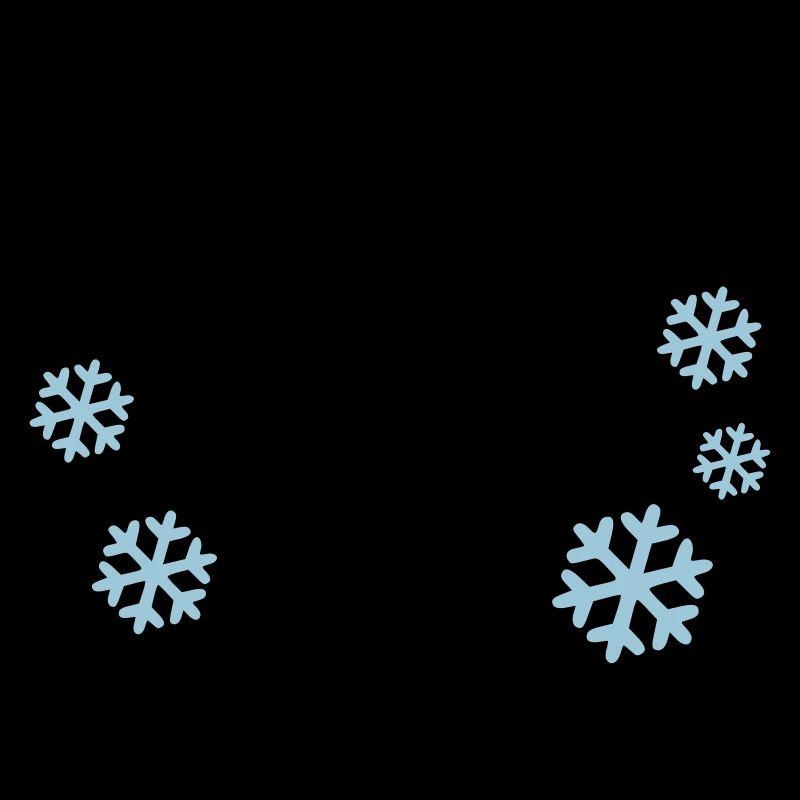 ein Glühwein swei Schneeflocke