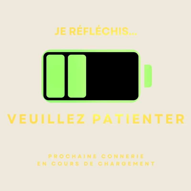 Je réfléchis