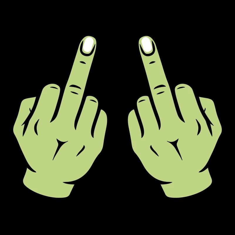 Middle Finger Hand