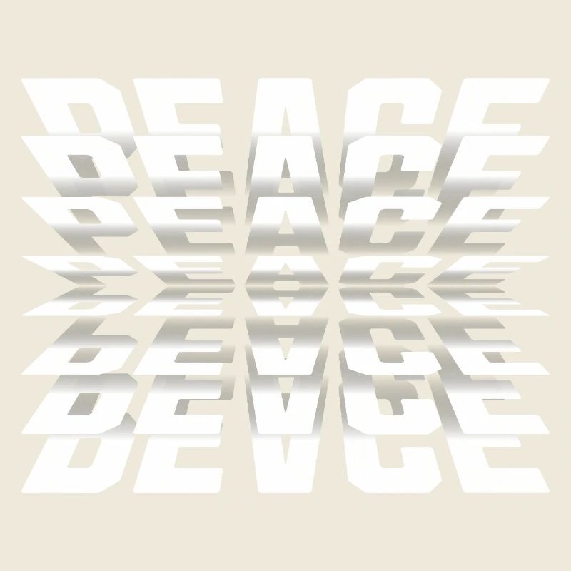 Mirror Peace Typography