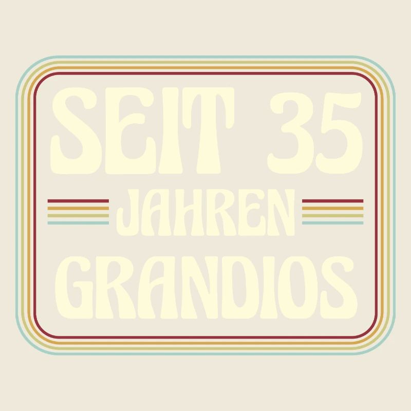 35 Jahre alt Geburtstag 35. Geburtstag