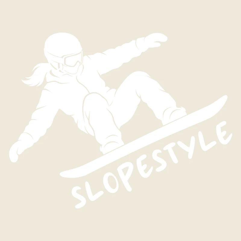 Slopestyle Snowboard Action Geschenk