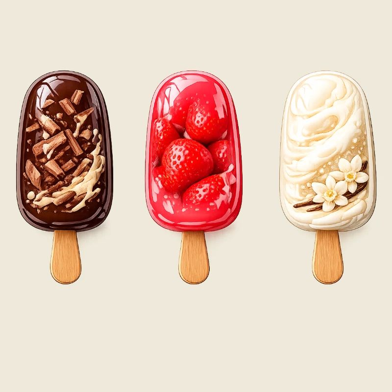 Threesome Popsicles Trio