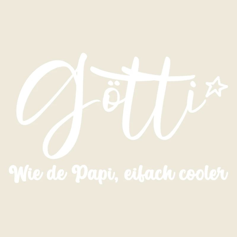 Götti wie de Papi eifach cooler Onkel Schweiz