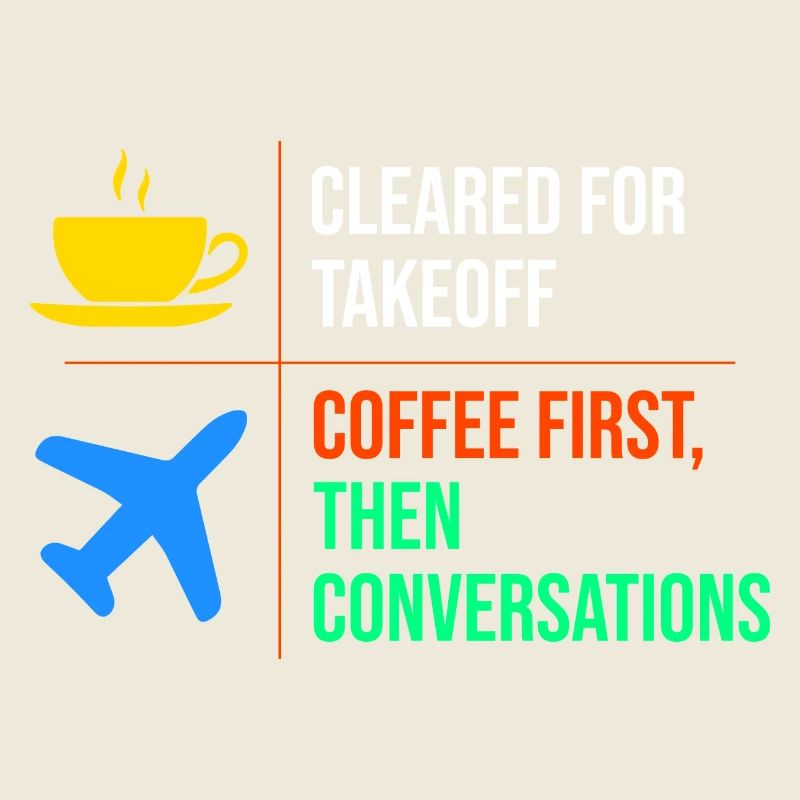 Air Traffic Controller Coffee ATC Aviation Humor