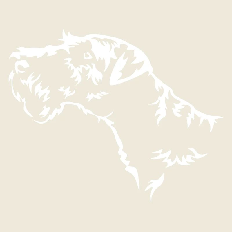 Welsh Terrier Kopf "Black Edition"