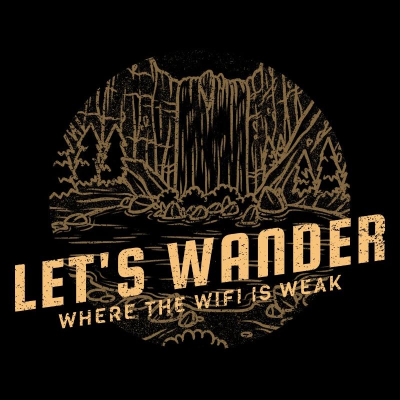 Let's wander where the WiFi is weak.