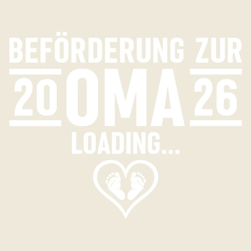 Beförderung zur Oma 2026 - Werdende Großmutter