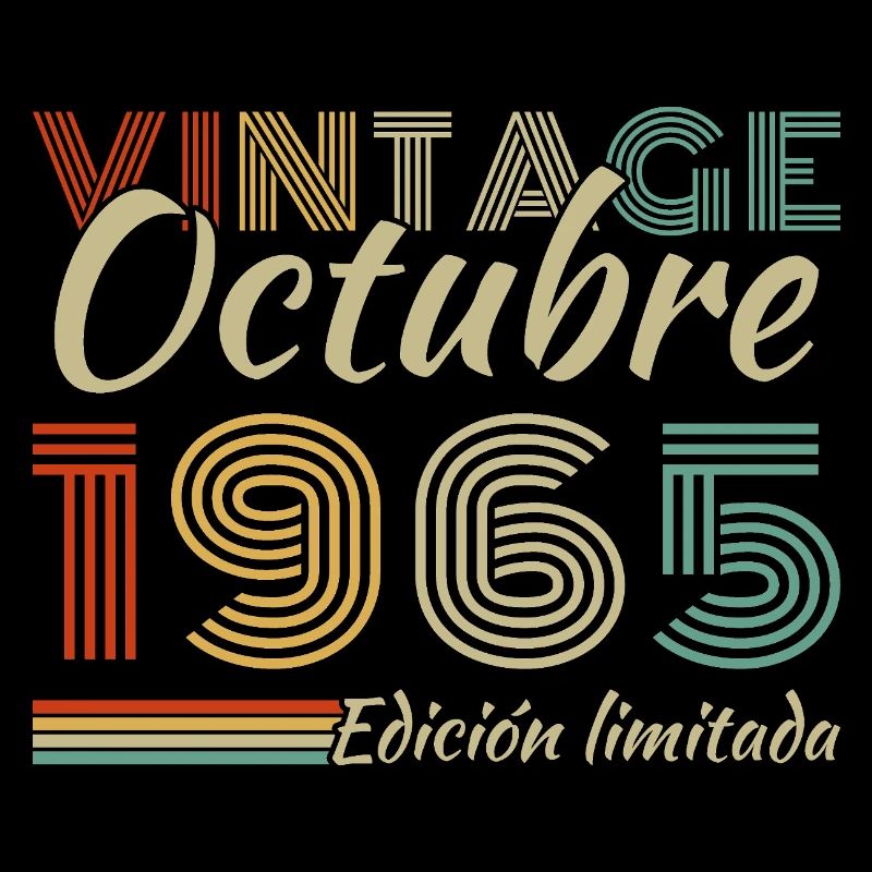 October 1965 Vinatge Retro Birthday Gift