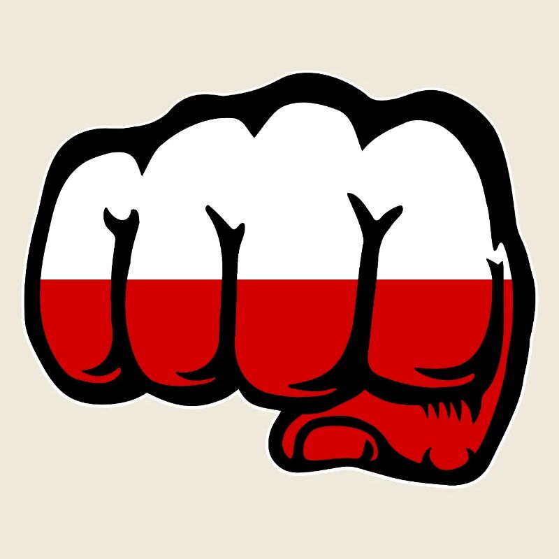 Polen Faust Flagge
