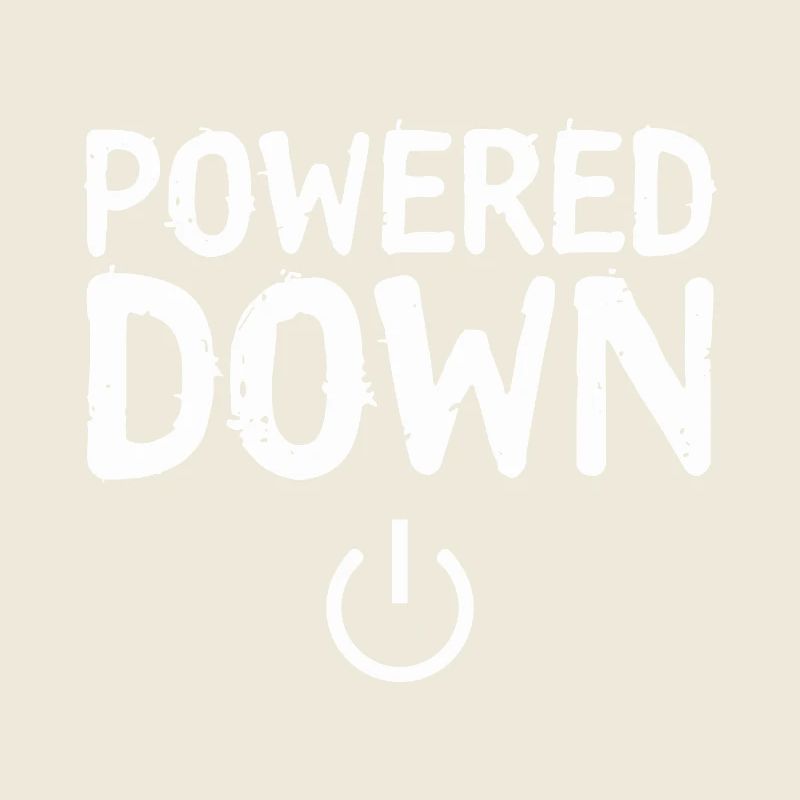 Powered Down Power Status Off