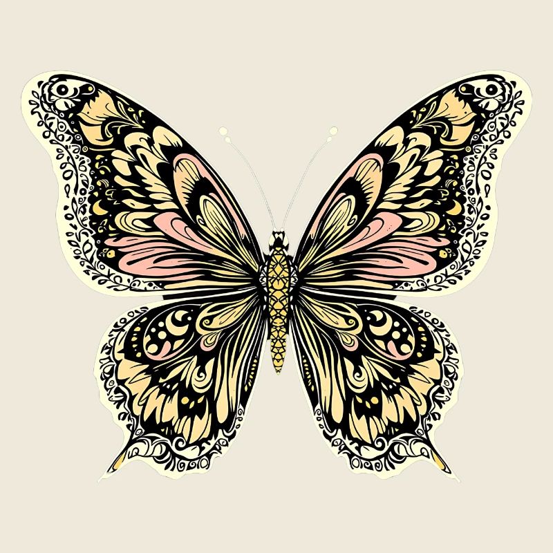Papillon bohème