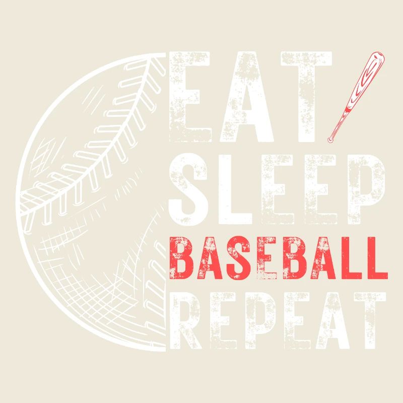 Eat Sleep Baseball Repeat