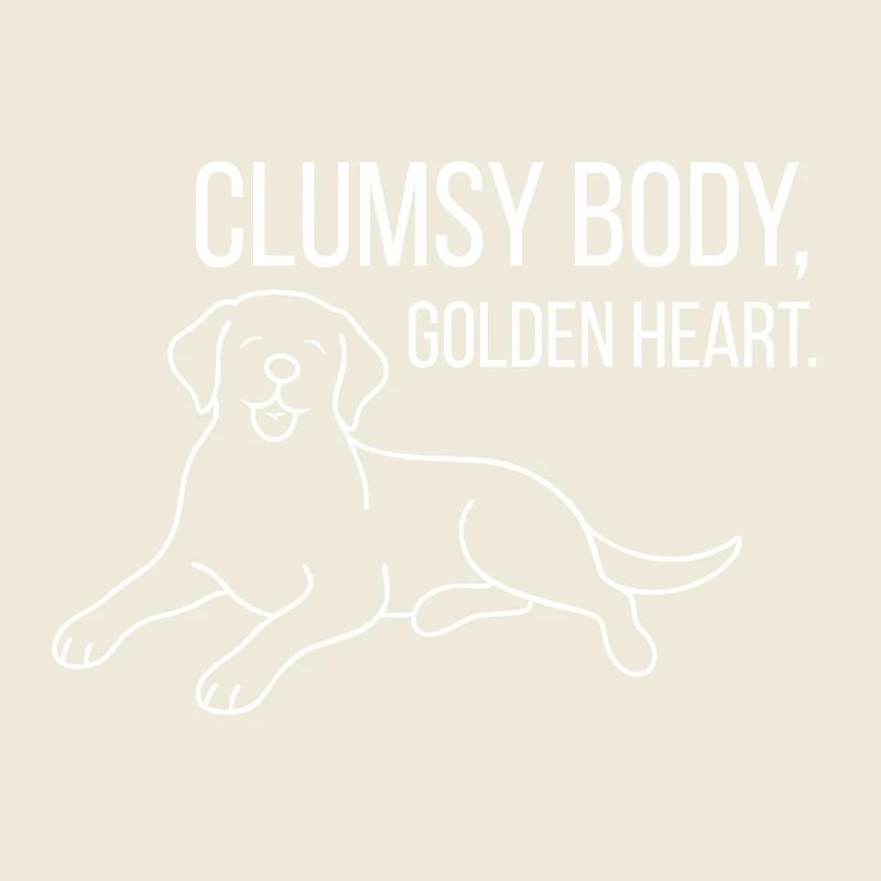 Labrador avec humour