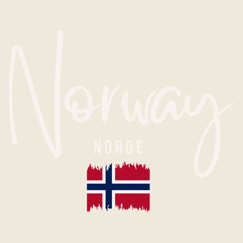 Stolzer Norweger, geboren in Norwegen