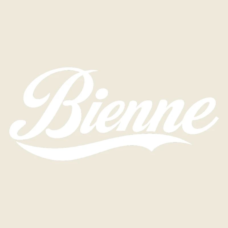 Biel Bienne Schriftzug