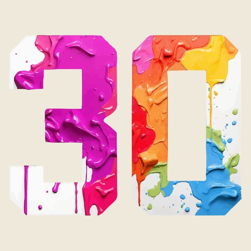 NUMÉRO COLORÉ 30 COLORÉ 30E ANNIVERSAIRE