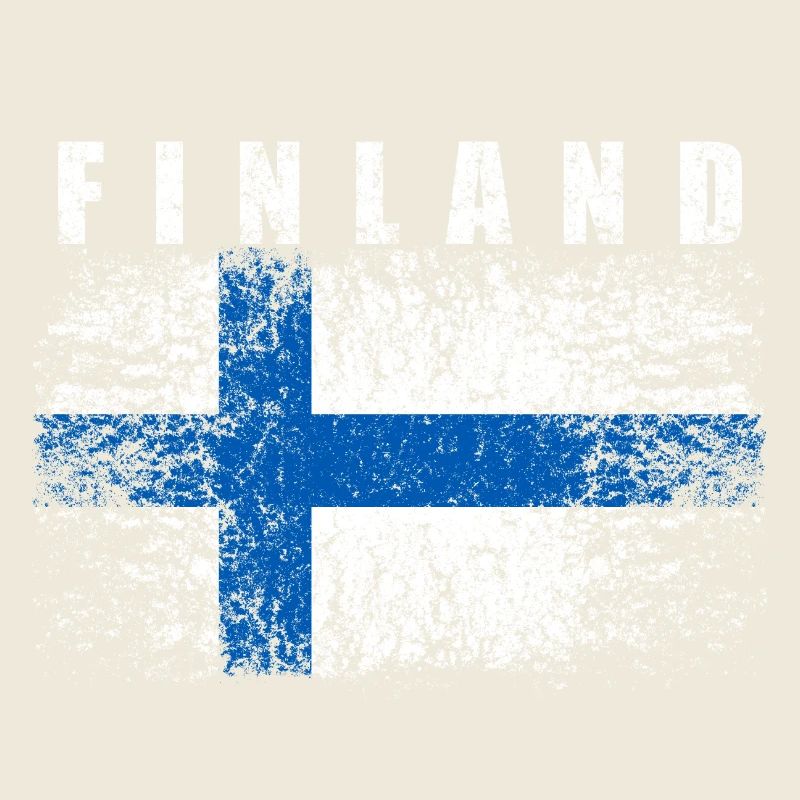 Finlande drapeau 008 dessins ronds