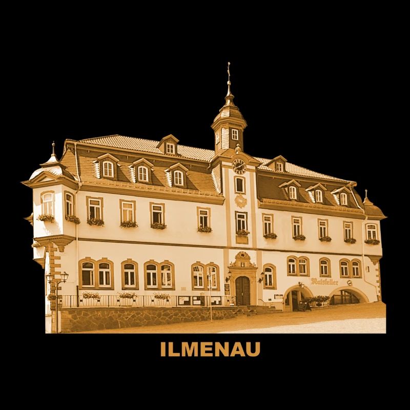 Ilmenau Rathaus Ilm Goethe Thuringen