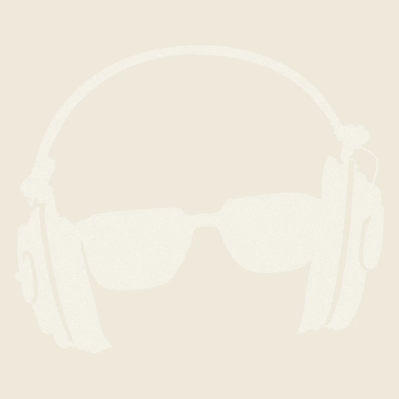 Casque Casque Silhouette de lunettes de soleil