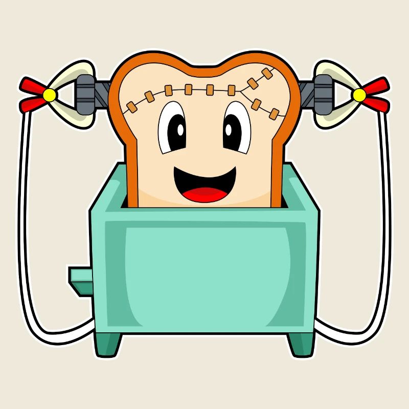 Bread Halloween Toaster