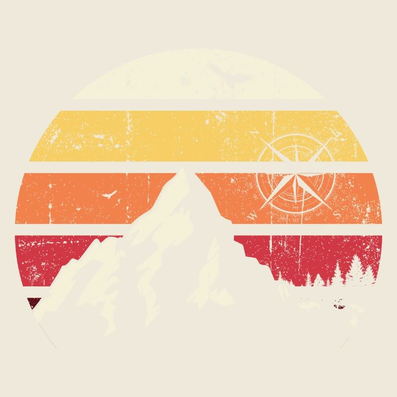 Alpine Sunset Compass