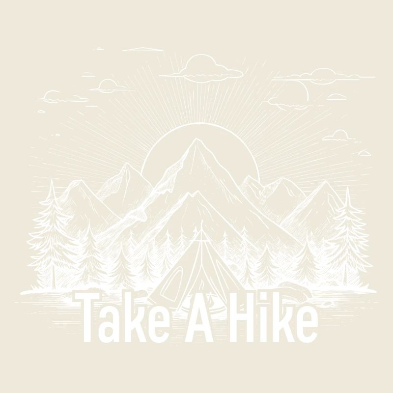 Take A Hike Mountain Tee