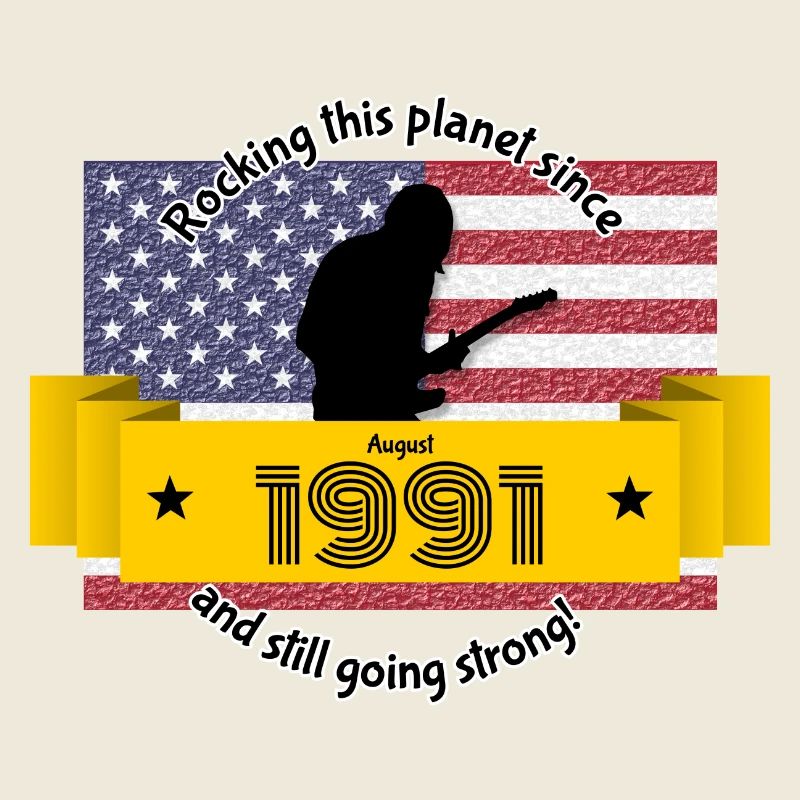 33. Birthday Rocking this planet since 08/1991