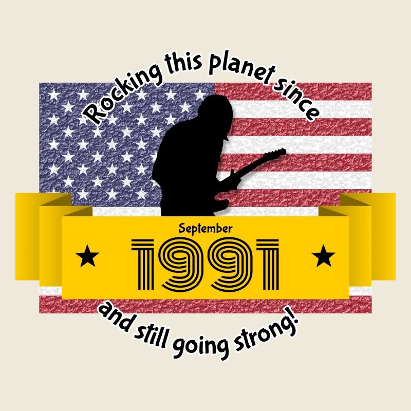 33. Birthday Rocking this planet since 09/1991