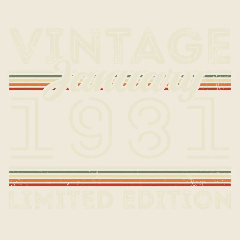 Janvier 1981 Né en 1981 - Date de naissance Janvier 1981